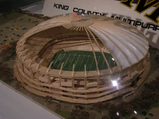 Photo 5: Model · Model of the Kingdome, at Museum of History and Industry, Seattle, Washington