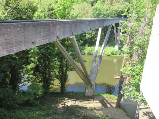 Photo 2: Exterior · Superb 1960s bridge over the River Wear in Durham