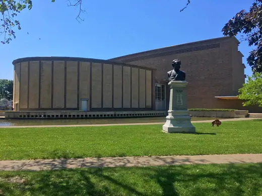 Photo 2: Interior · Kleinhans Music Hall as viewed from Porter Avenue