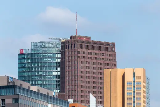 Photo 5: Interior · Skyscapers at Potsdamer Platz, Berlin as seen from Gleisdreieck-park