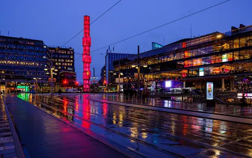 Photo 2: Exterior · The square Sergels torg in Stockholm, Sweden