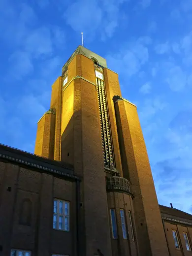 Photo 3: Interior · Tower of Lahti Town Hall, photographed in April 2014