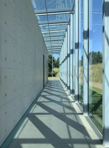 Photo 4: Exterior · Langen Foundation, building by Tadao Ando, Neuss, Germany