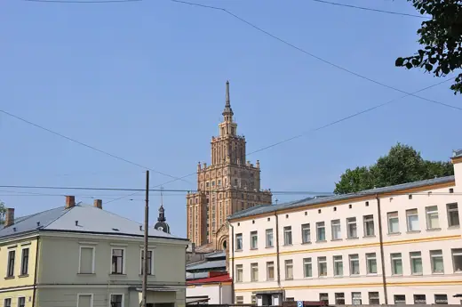 Photo 2: Exterior · Akadēmijas laukums 1, Latvijas zinātņu akadēmija, Rīga, Latvia