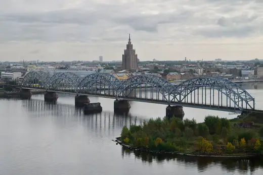 Photo 3: Exterior · Across the Daugava