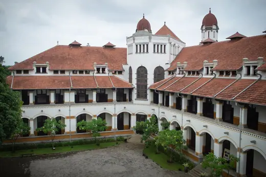 Photo 2: Exterior · Lawang Sewu, built in 1904, was designed in New Indies Style
