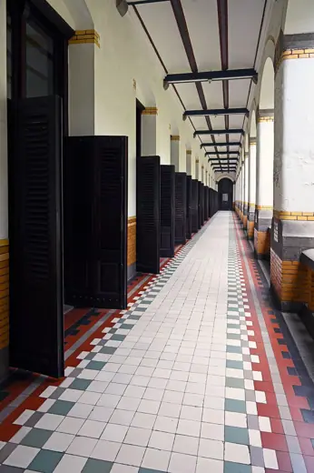 Photo 5: Interior · Corridor in Lawang Sewu building in Semarang, Central Java, Indonesia