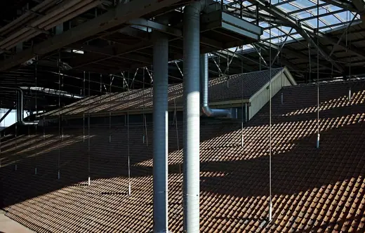 Photo 2: Exterior · Viex of the roof of Le Fresnoy, in Tourcoing