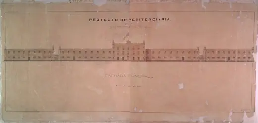 Photo 7: Drawing · Layout of the creation of the prison