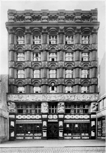 Photo 3: Exterior · Bank of the Czechoslovak Legions in Prague, from the book Modern and contemporary Czech Art