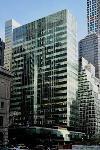 Photo 4: Exterior · Lever House on 390 Park Ave, New York on an April morning in 2015