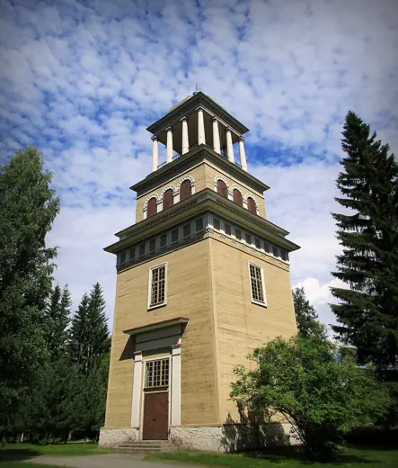 Photo 2: Exterior · This is a photo of a monument in Finland identified by the ID 'Pielisjärvi bell tower' (Q55025742)