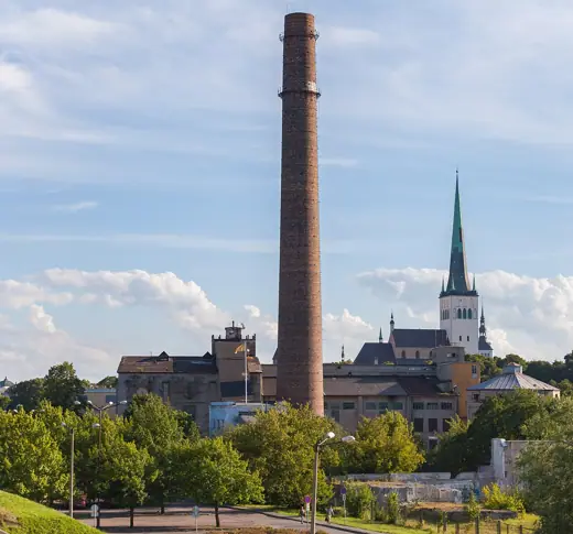 Photo 4: Interior · Tallinn Power Plant Chimney, Estonia