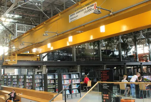 Photo 6: Interior · Interior of the LocHal in Tilburg, Netherlands