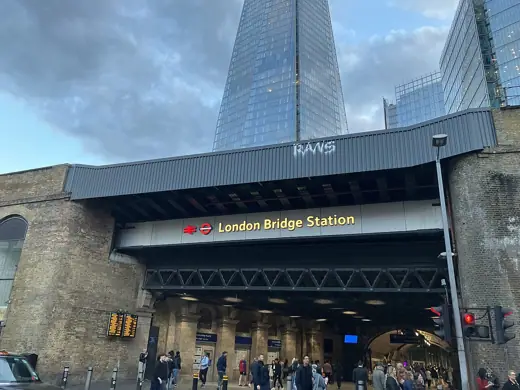 Photo 2: Exterior · London Bridge Station entrance from A200 road