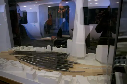 Photo 8: Model · A paper made mockup of how London Bridge will look when the Thameslink Programme is complete