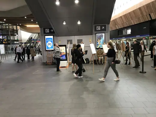 Photo 9: Drawing · Life Drawing at London Bridge Station
