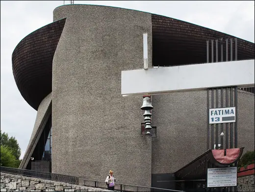 Photo 3: Exterior · Arka Pana, Nowa Huta's controversial first church, built 1977 (7/11 gy32)