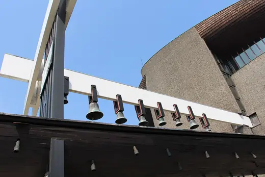 Photo 4: Exterior · Obrońców Krzyża Roman Catholic Parish Church of Our Lady Queen of Polish in Krakow built in 1967-77