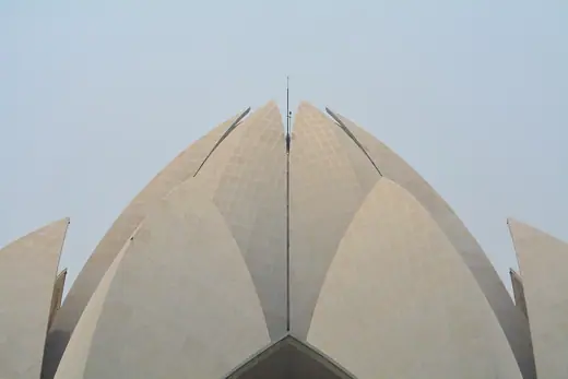 Photo 3: Exterior · A closer looke at lotus temple , delhi