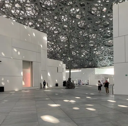 Photo 5: Interior · Inside of Louvre Abu Dhabi, with art by Giuseppe Penone