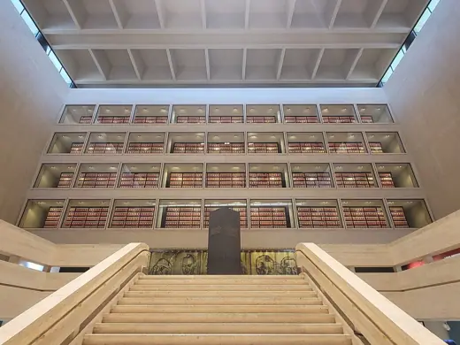 Photo 5: Interior · Interior of the LBJ library in March 2024