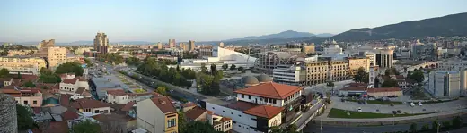 Photo 5: Context · Skopje, Macedonia - panorama from city fortress