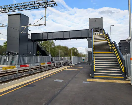Photo 4: Exterior · Magna tram-train station, South Yorkshire Supertram, Rotherham