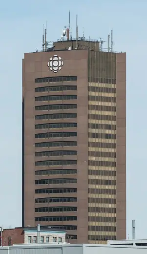 Photo 2: Exterior · A south view of the Maison de Radio-Canada, Montréal