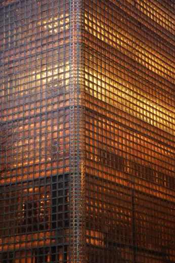 Photo 6: Detail · Maison Hermès building, Tokyo by Renzo Piano - detail