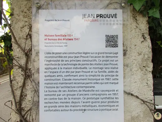 Photo 2: Exterior · Maison familiale et bureau des ateliers de Jean Prouvé à Nancy