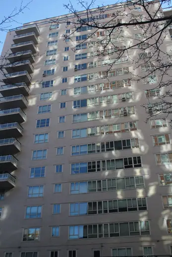 Photo 2: Exterior · The Manhattan House Apartments in Manhattan, New York, seen in February 2023