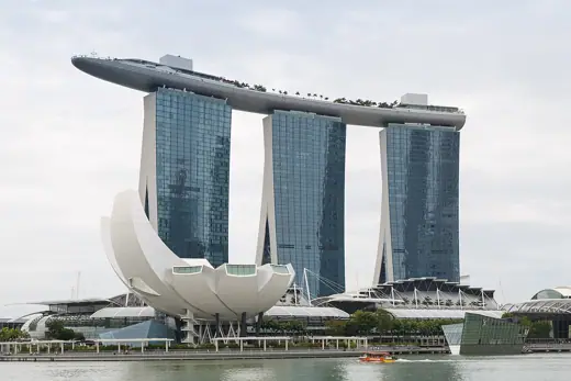 Photo 3: Exterior · Singapore: ArtScience Museum and Marina Bay Sands