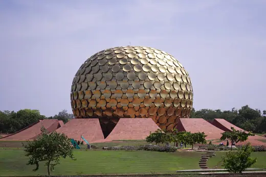 Photo 6: Interior · Matrimandir is built in the centre of Auroville, Pondicherry