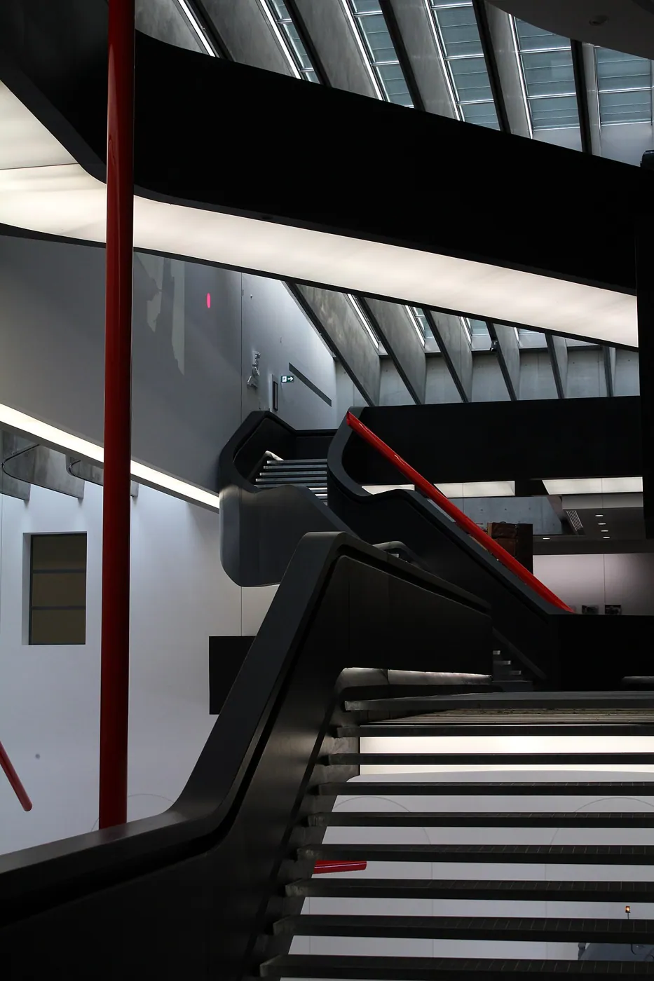 MAXXI: Interior · Interior of the MAXXI museum for contemporary arts in Rome, Italy
