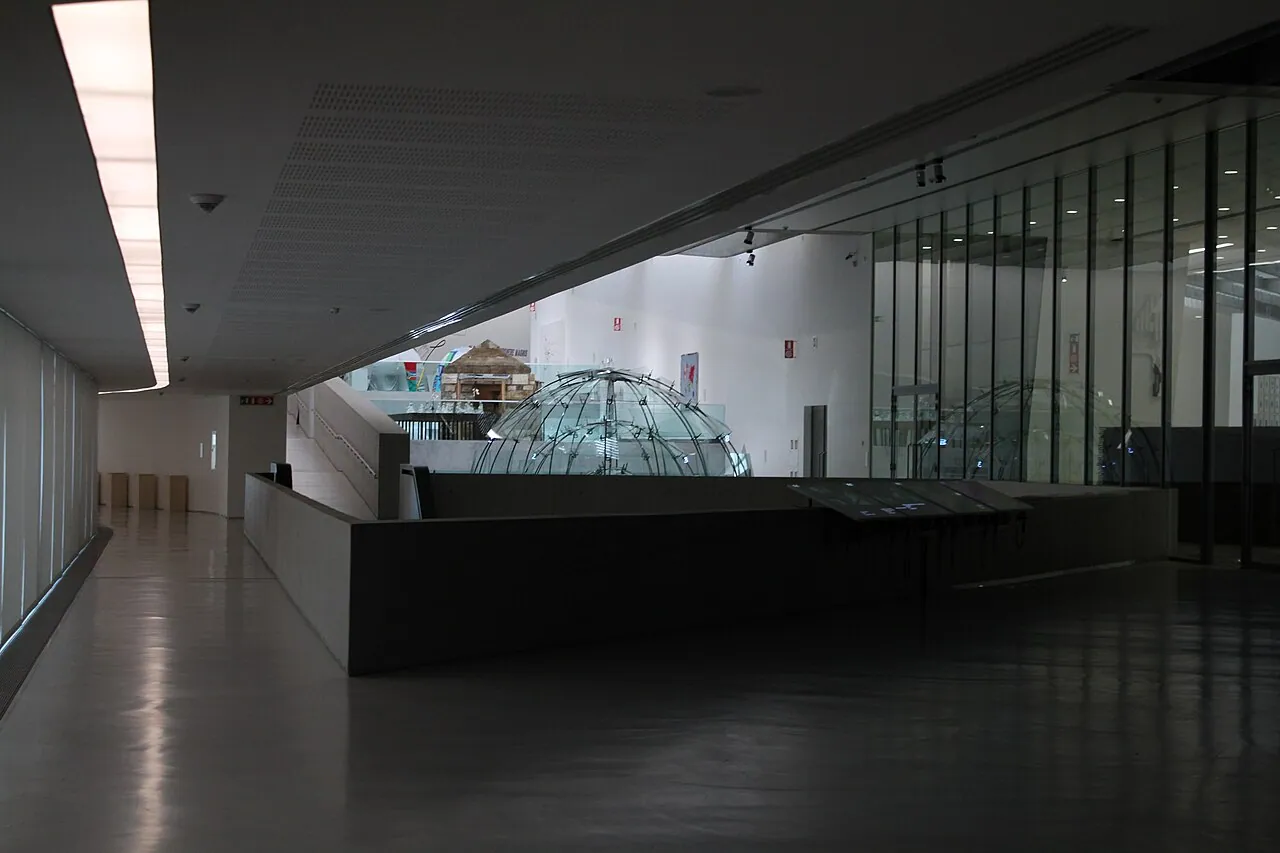 MAXXI: Interior · Interior of the MAXXI museum for contemporary arts in Rome, Italy