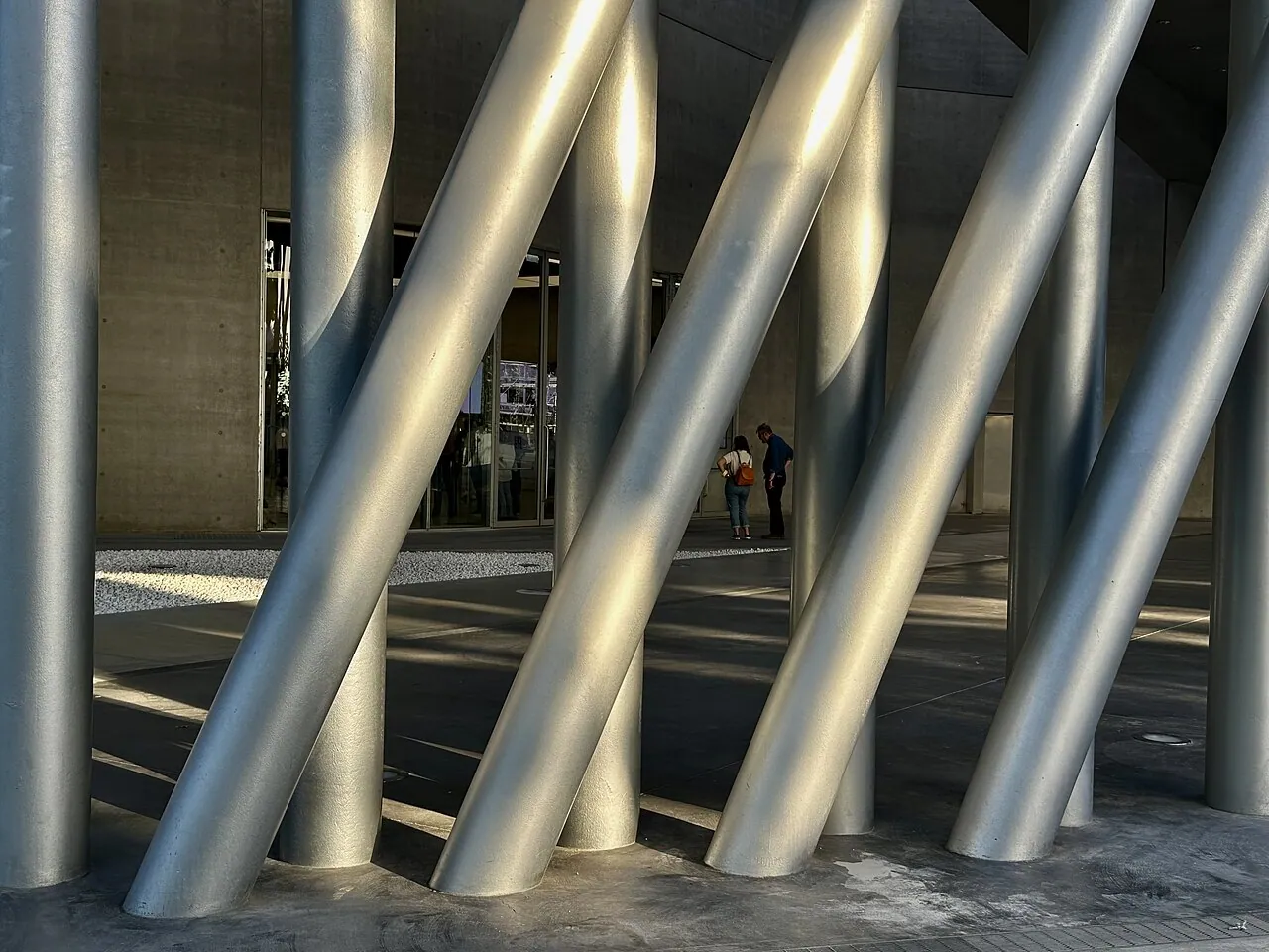 MAXXI: Detail · MAXXI - Museo nazionale delle arti del XXI secolo Colonne