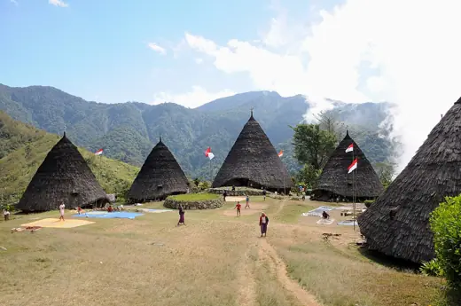 Photo 2: Exterior · Central area of Wae Rebo village with Mbaru Niang houses, Flores Island, Indonesia