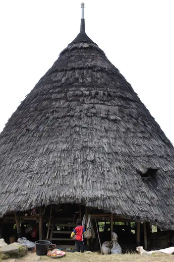 Photo 3: Exterior · Mbaru Niang traditional house in Wae Rebo, Flores Island, Indonesia