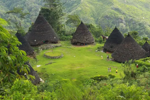 Photo 4: Exterior · Rumah adat Bena yang berada di NTT