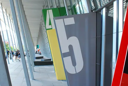 Photo 5: Interior · Melbourne Exhibition Centre Stenciled Hall Numbers