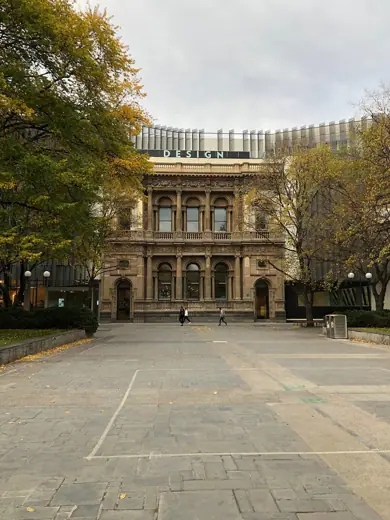 Photo 4: Context · Melbourne School of Design facade, University of Melbourne, 2018