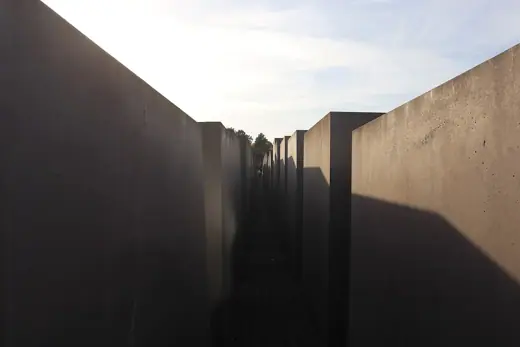 Photo 6: Interior · Photo from the inside of the Memorial to the Murdered Jews of Europe