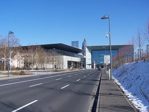 Photo 5: Interior · Straße der Nationen towards the western gate area of Frankfurt fair