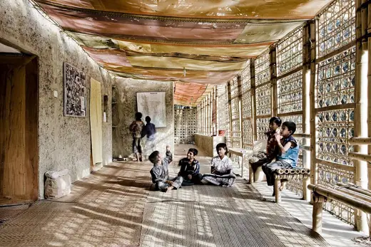 Photo 4: Exterior · Meti School, Haripur, Rajshahi, Bangladesh, designed and completed by German architect Anna Heringer