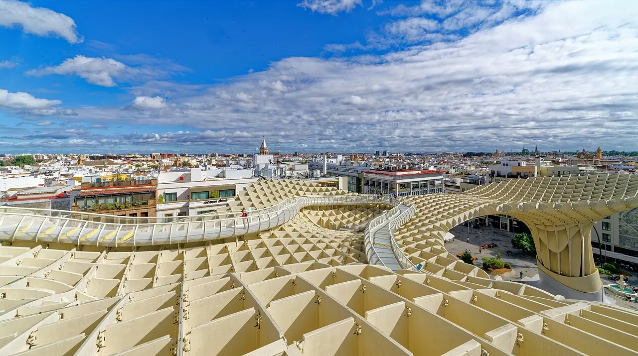 Metropol Parasol: Context · The Metropol Parasol in Sevilla