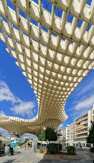 Photo 5: Detail · The Metropol Parasol in Sevilla
