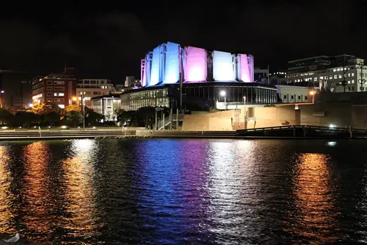 Photo 3: Exterior · The Michael Fowler Centre in Wellington, New Zealand