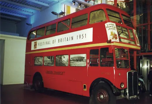 Photo 5: Interior · Preserved London Transport bus RT1702 (reg