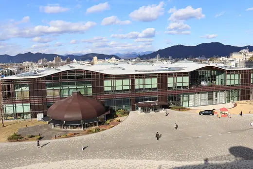Photo 5: Interior · Gifu Media Cosmos seen from Gifu City Hall Main Building in Gifu Prefecture, Japan